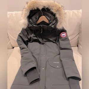Canada Goose Down Parka in Black